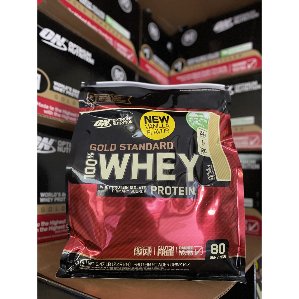 Whey protein gold standard 80 servings nhập Mỹ