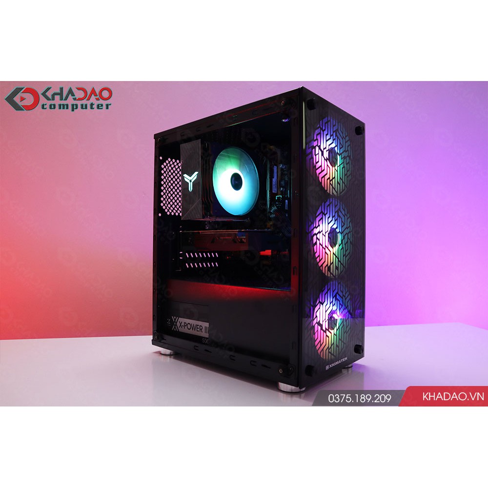 [Mã ELMS05 giảm 5% đơn 300K] Full Bộ PC Gaming Assassin - Core i3 9100F/ H110/ 8GB/ GTX 1050/ 128G/ 24Inch FHD | WebRaoVat - webraovat.net.vn