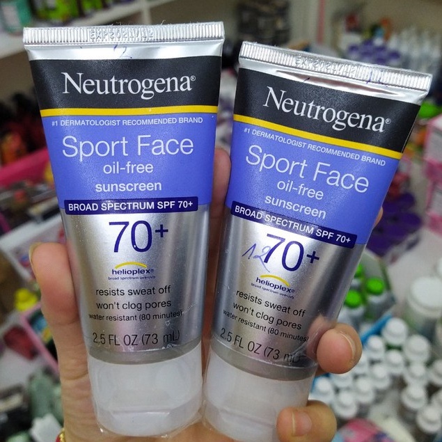 Kem Chống Nắng Thể Thao Neutrogena Sport Face Oil-Free Lotion Sunscreen 73ml.