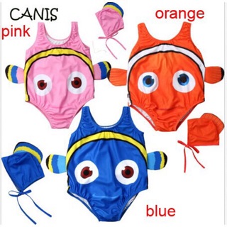 Đồ bơi cá Nemo vs Dori cho bé trai bé gái (sẵn hàng)