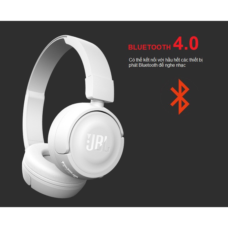 Tai nghe Bluetooth JBL T450BT - Hàng chuẩn Real 100% - Bass hay , đeo rất êm