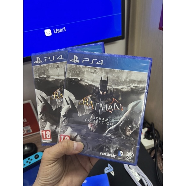 Đĩa chơi game PS4: Batman Arkham Collection