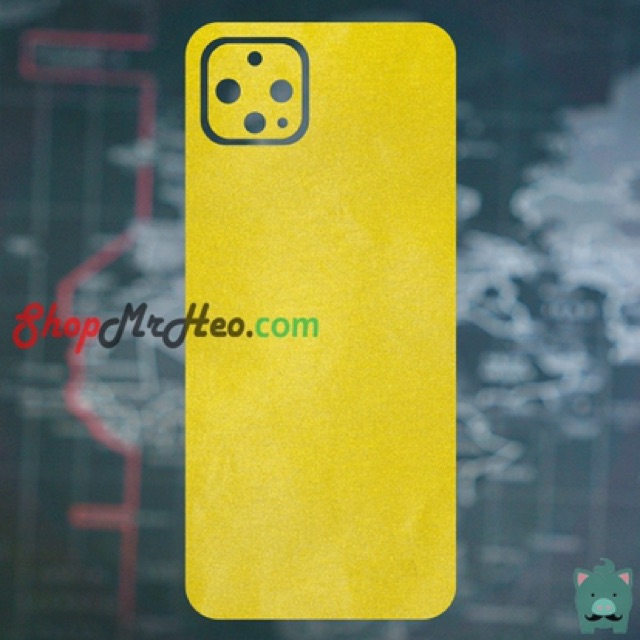 Skin Dán Mặt Sau Lưng Vân Nhôm Google Pixel 4 - Pixel 4 XL - Nhiều màu