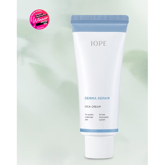 Kem dưỡng chuyên sâu cho da mụn IOPE DERMA REPAIR CICA Cream 50ml