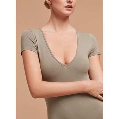 Áo bodysuit cổ tim tay ngắn COMMUNITY | WebRaoVat - webraovat.net.vn