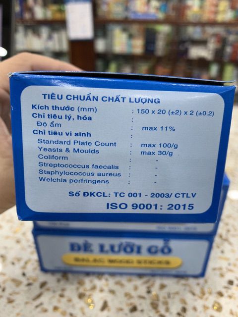 QUE ĐÈ LƯỠI HỘP 100 QUE