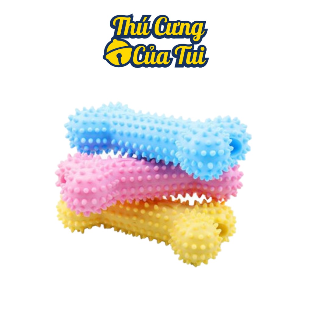 Đồ Chơi Xương Cao Su Cho Chó Tập Nhai Gặm - Thú Cưng Của Tui
