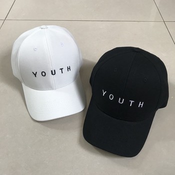 _nón Kết Nón Lưỡi Trai Thêu Chữ Youth JussyUnisexKhaki