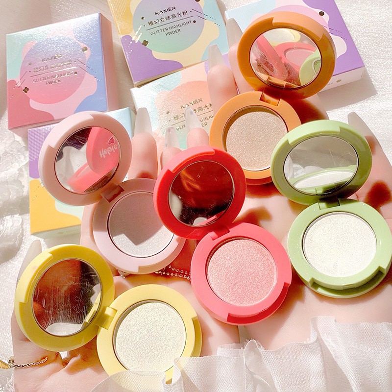 Phấn mắt má bắt sáng kèm gương búp bê P417 | BigBuy360 - bigbuy360.vn