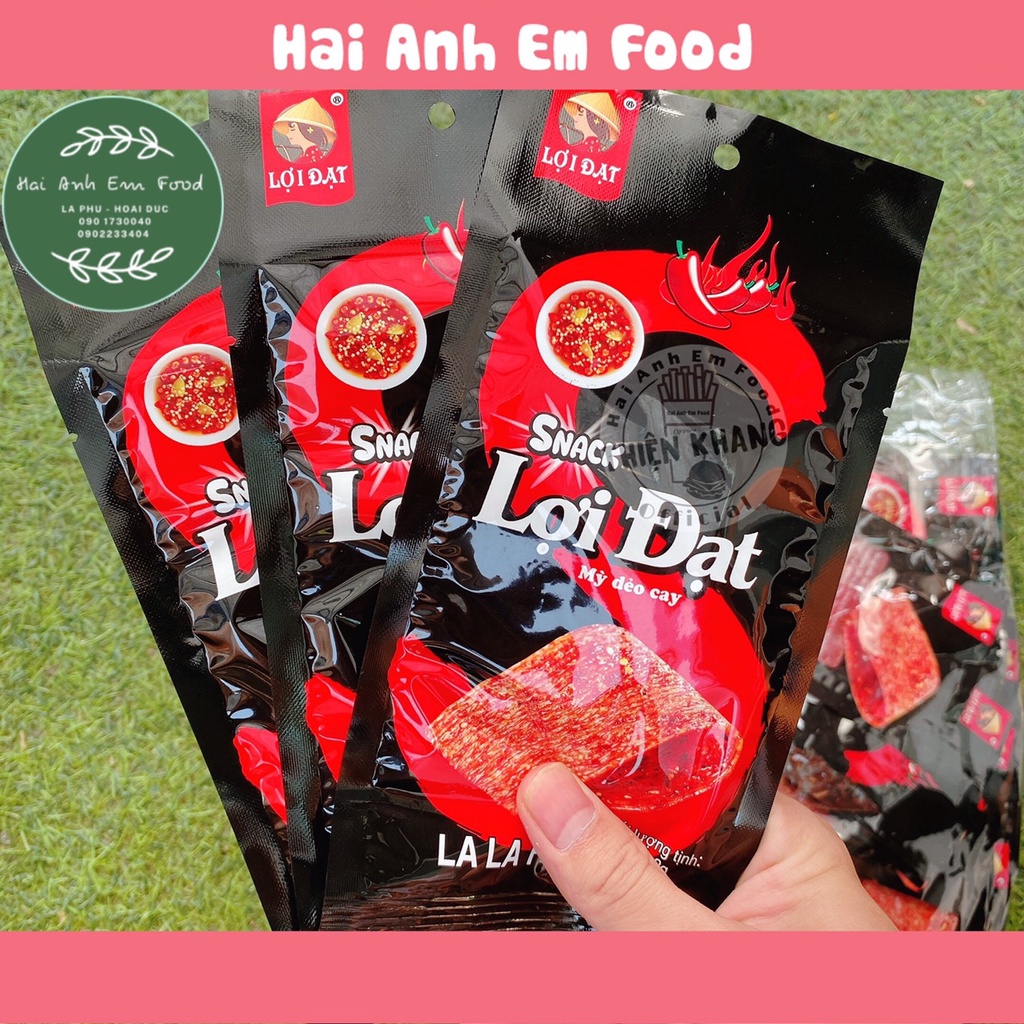 Gói snack mì dẻo cay Lợi Đạt