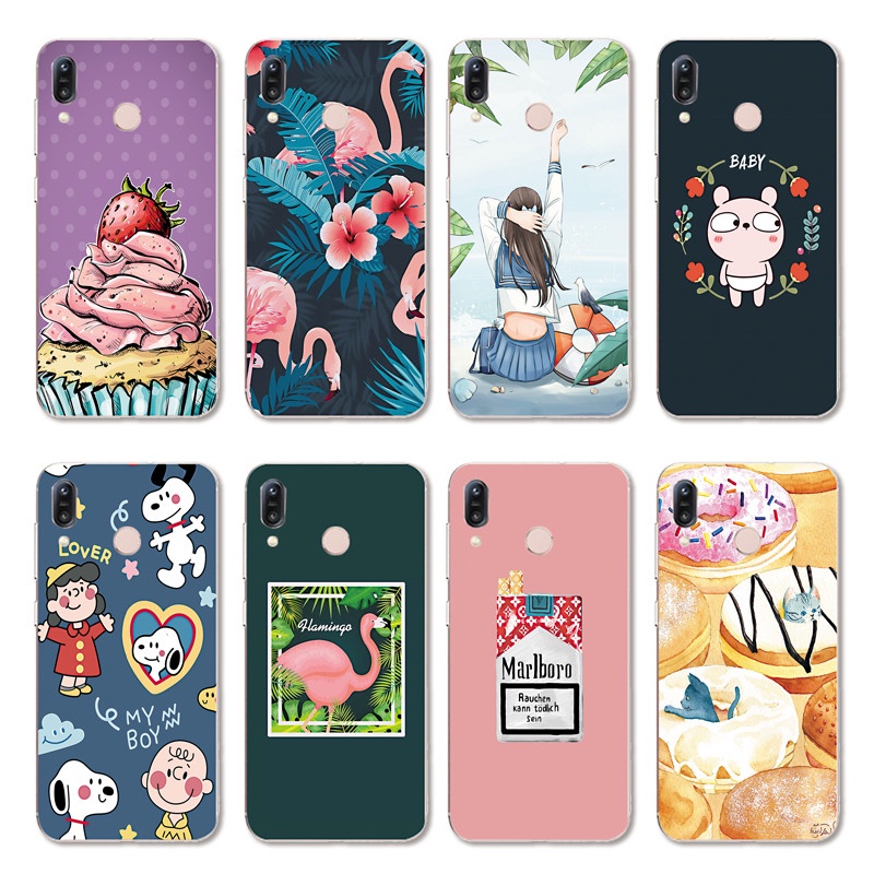Ốp điện thoại TPU silicon mềm họa tiết hoạt hình cho Xiaomi Redmi Note 7 Note 6 Note 5 Pro Note 5a Preim Note3 Note 4 4x