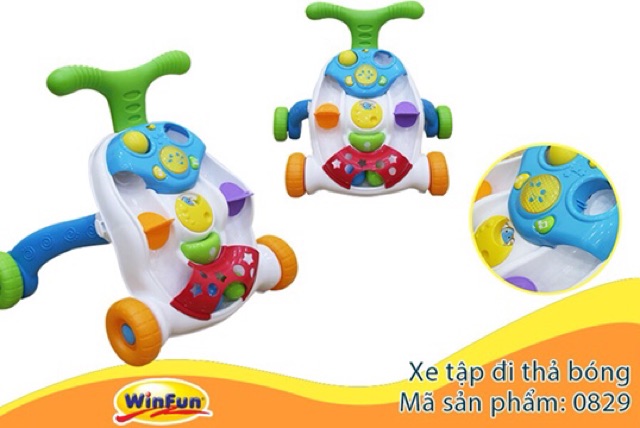 XE TẬP ĐI THẢ BÓNG WINFUN CHÍNH HÃNG