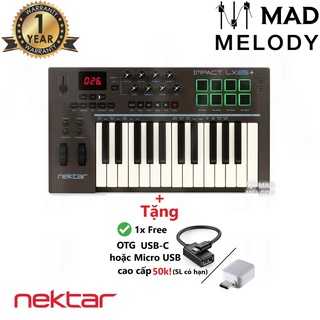 Nektar Impact LX25+ Keyboard Controller [đàn soạn nhạc gọn nhẹ, 25 phím, NEW & chính hãng]