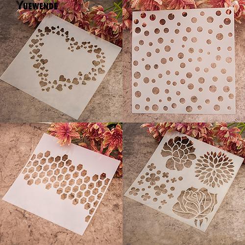 Khuôn tạo hình trang trí cà phê/bánh thủ công đa năng