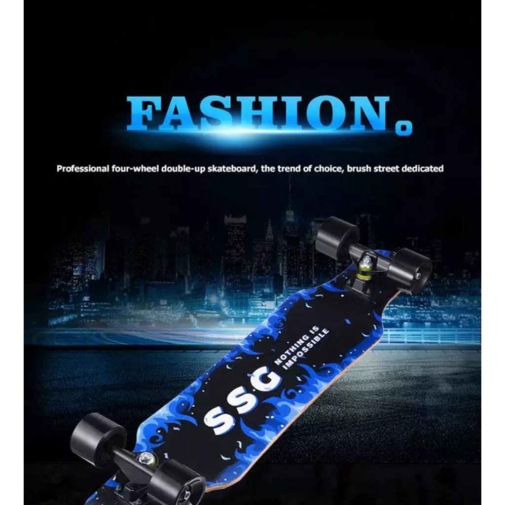Longboard Xe Tay Ga Bốn Bánh Thanh Thiếu Niên Nam Và Nữ Dance Board Người Lớn Trượt Ván Người Mới Bắt Đầu-168-DigitalVN