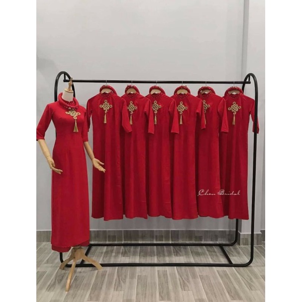 Combo Áo dài bưng quả