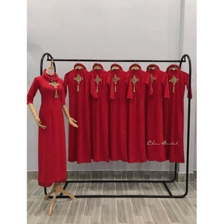 Combo Áo dài bưng quả (6 áo + 6 mấn + 6 quần)