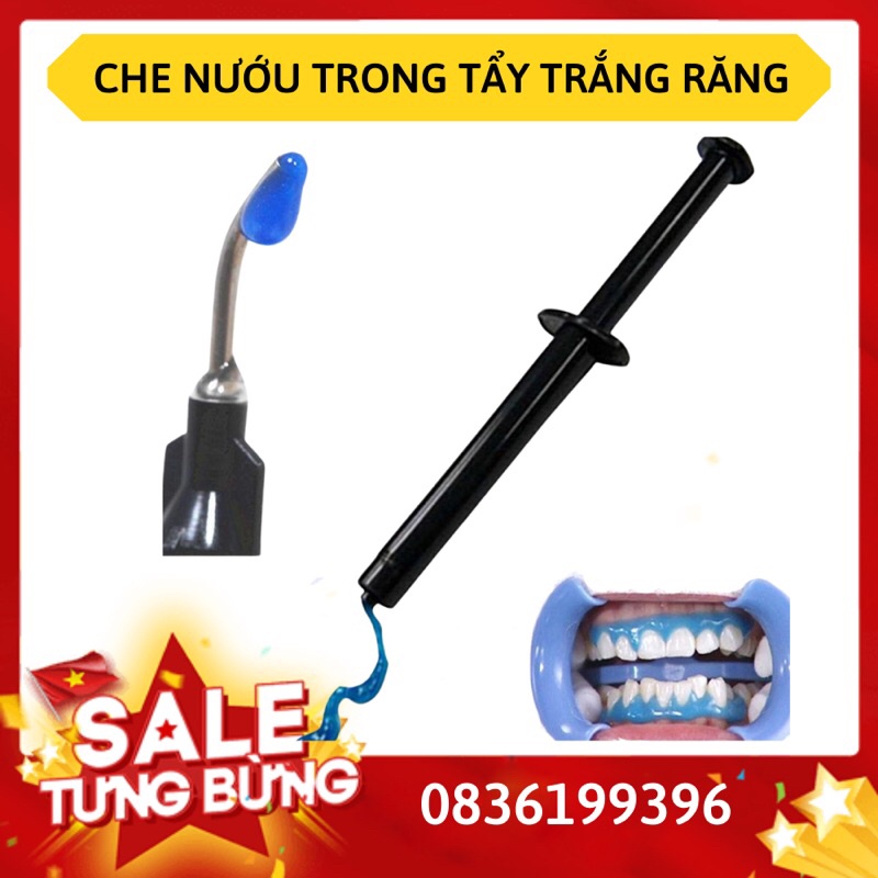 Tuyp che nướu, Dung dịch cách li dùng trong tẩy trắng răng