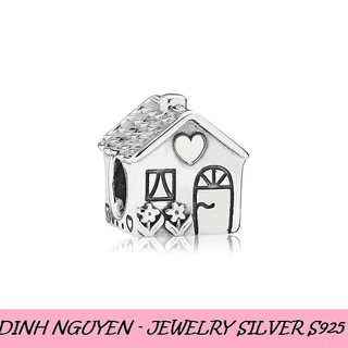 Pan - charm home sweet home - bạc s925 - charm bạc cho vòng pan
