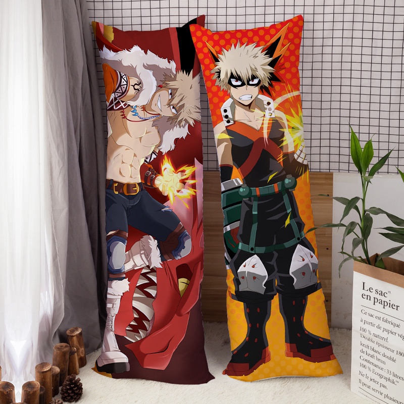 Vỏ Gối Hai Mặt In Hình Anime My Hero Academia Bakugou Katsuki Dakimakura