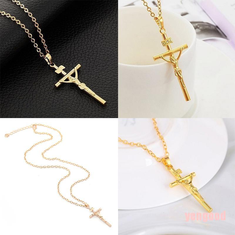 Dây Chuyền Mạ Vàng / Bạc Mặt Chúa Jesus Thời Trang Cho Nam Nữ
