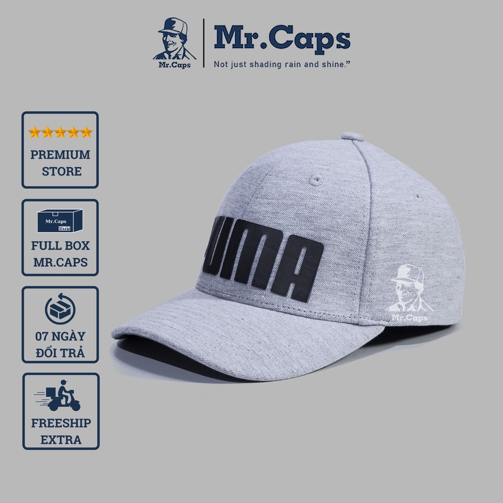 Nón lưỡi trai Puma bít đuôi - Mũ Puma nam nữ thể thao Hàn Quốc ulzaang cao cấp form unisex size ôm đầu Mrcap Store PM04