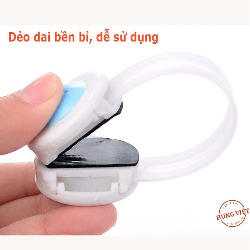 Dây Khóa Gài Tủ Lạnh/ Ngăn Kéo/Tủ Đồ (Loại Dẻo) chống trẻ em nghịch mở [KHÓA TỦ DẺO]