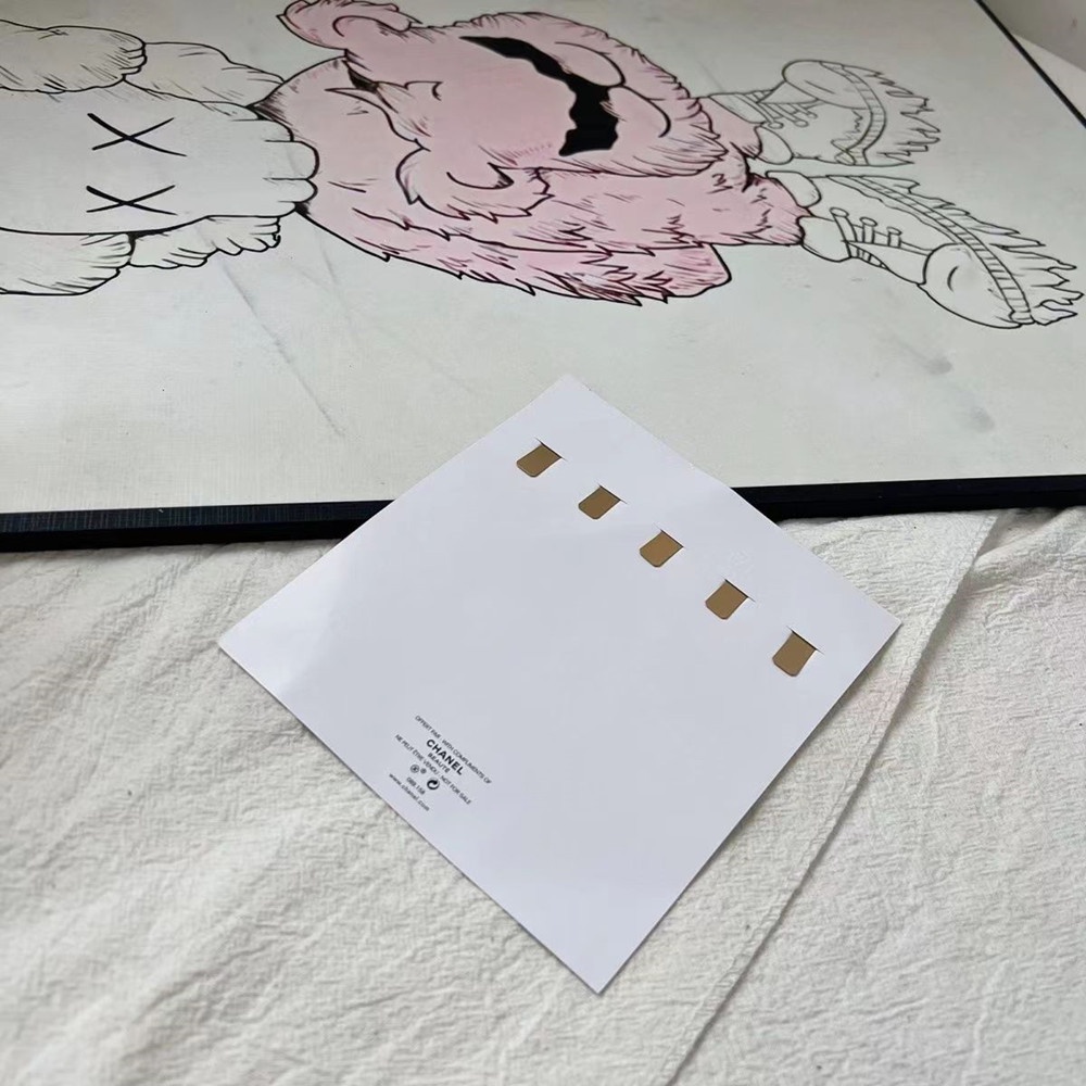 N°Set 5 Bookmark Hình Hoa Trà