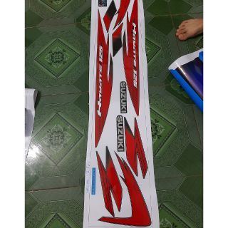 Tem rời hayate 125 đỏ