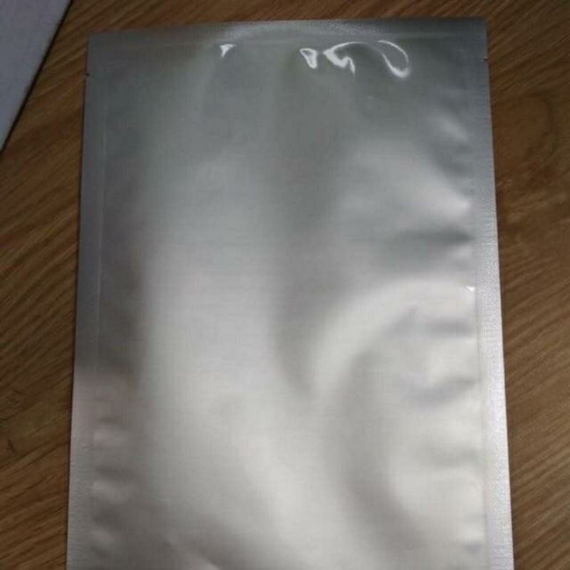 1 Kg túi 3 biên 2 mặt bạc - Túi ép 3 biên bạc