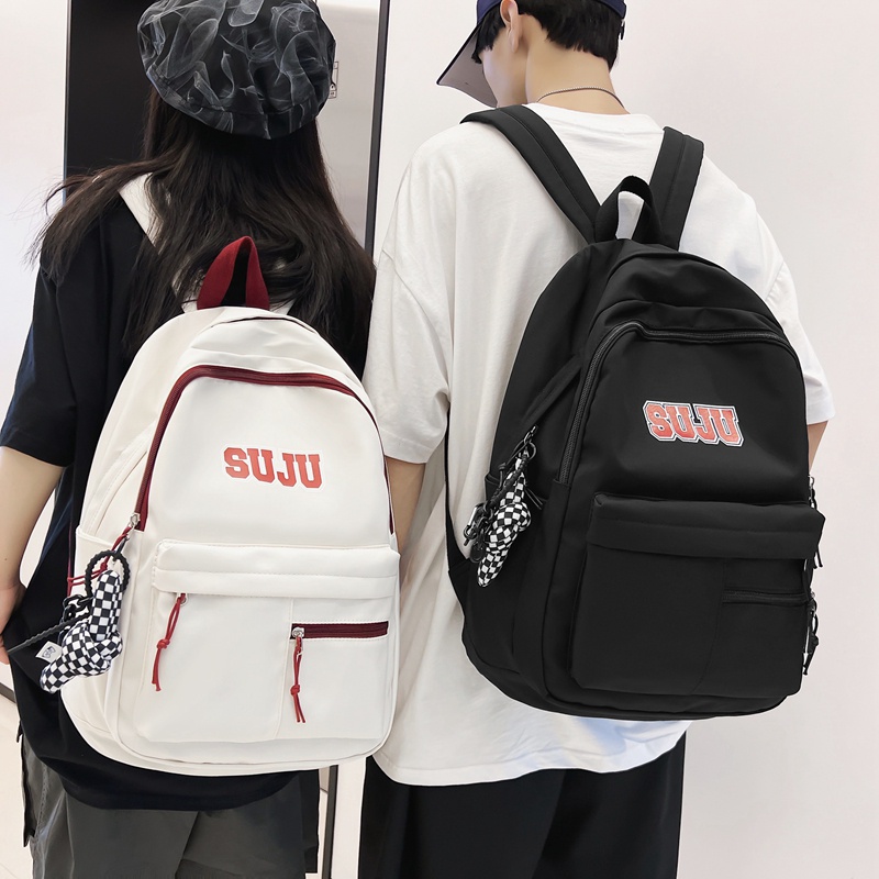 Balo Prettyzys Hàn Quốc 2022 sức chứa lớn 15.6 inch cho nam nữ sinh đại học