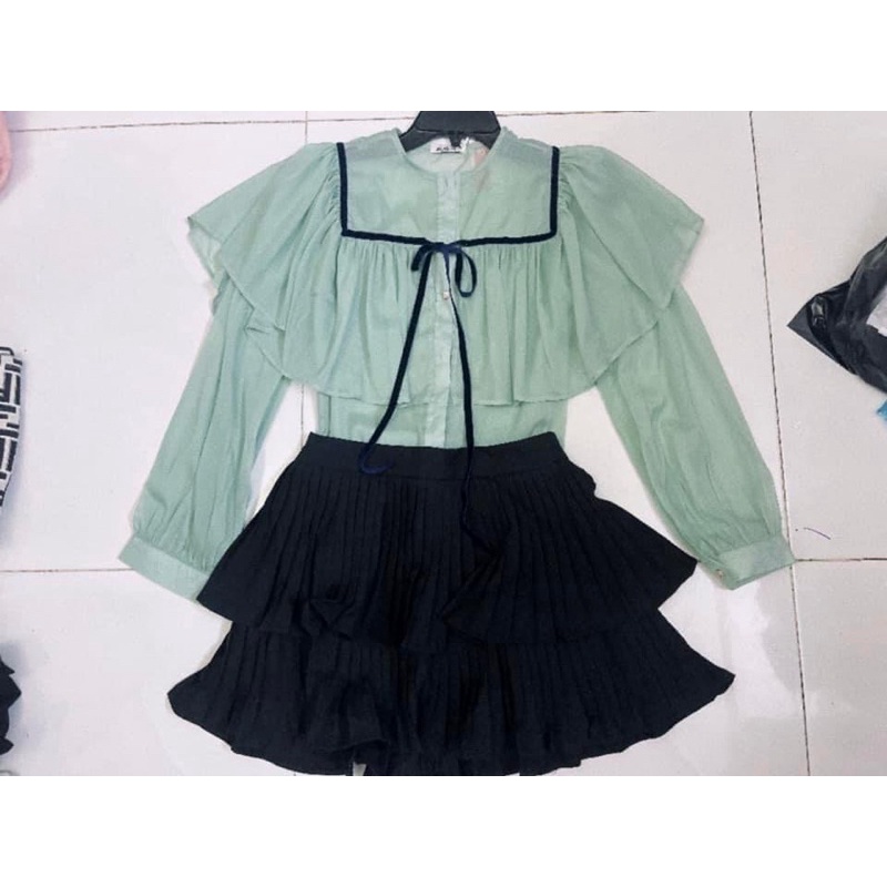 sét rời xanh patel Loan lâm Size L