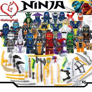 Bộ 24 ninja đại chiến người rắn cực khủng ninjago đồ chơi lắp ráp xếp hình