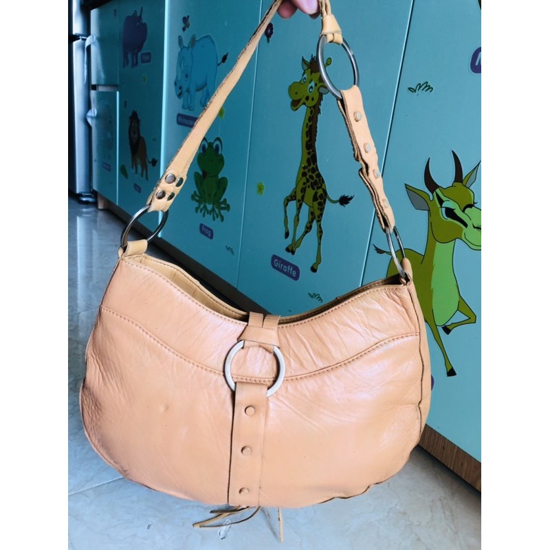 Lc78 Túi si da thật Nordstrom bán tặng