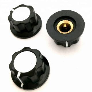 Núm nhựa Bakelite MF lỗ 6mm cho biến trở Volume chiết áp v. V.