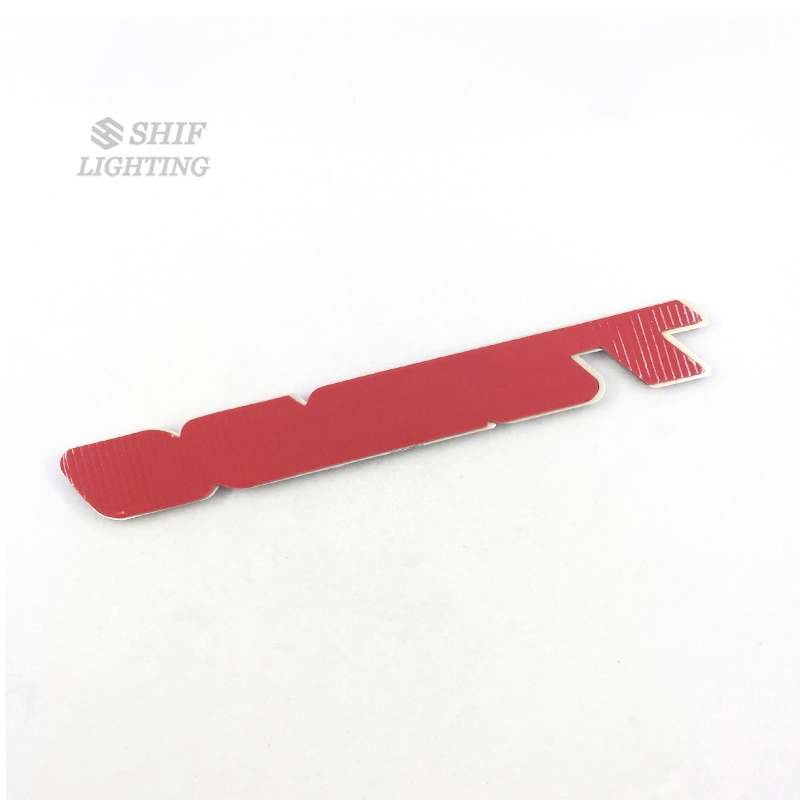 Huy hiệu TURBO gắn sau xe trang trí chất liệu ABS chất lượng cao