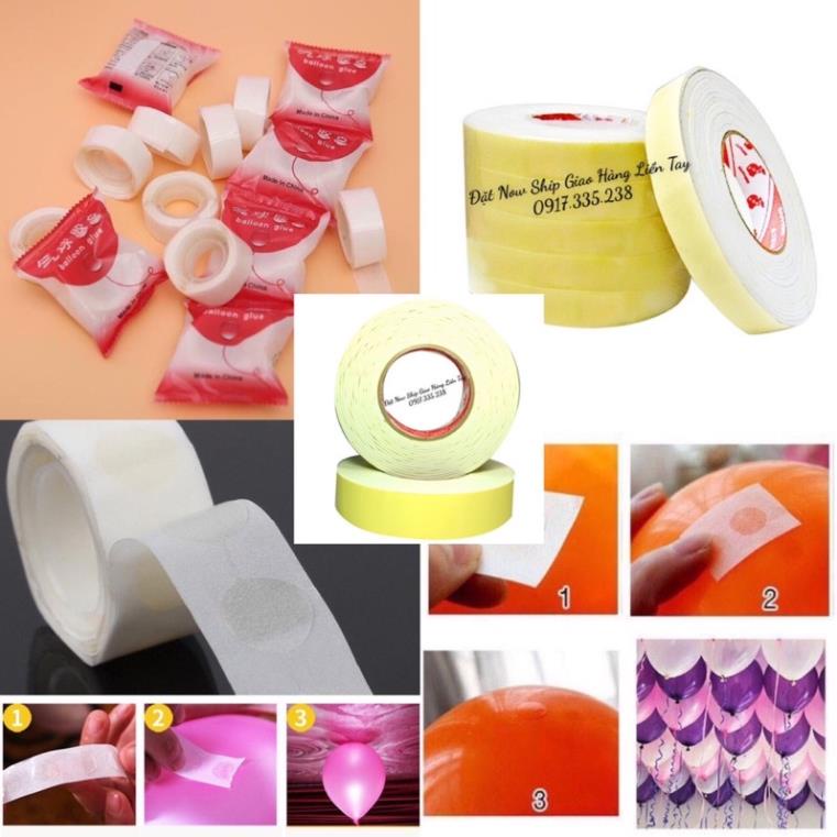 Keo dán bóng và Băng keo 2 Mặt shop về đủ Lọai