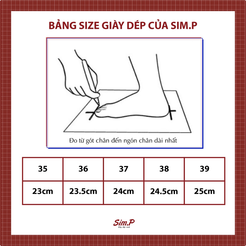 Giày cao gót SimP gót cao 8cm công sở bít mũi - BAVOR