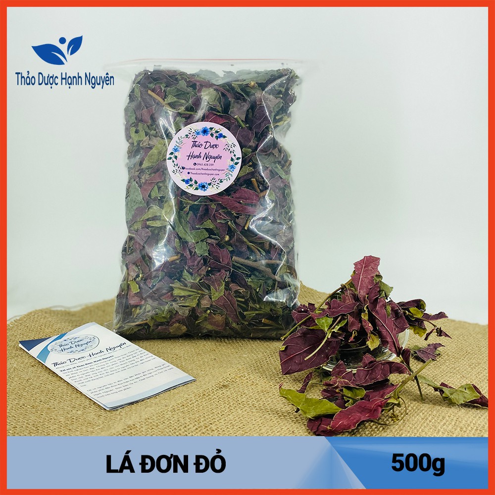 500gr Lá Đơn Đỏ _Có hút chân không bảo quản