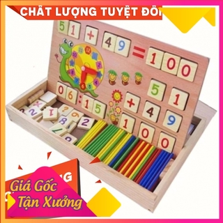 Đồ chơi toán học có số,que tính và bảng viết thông minh cho bé
