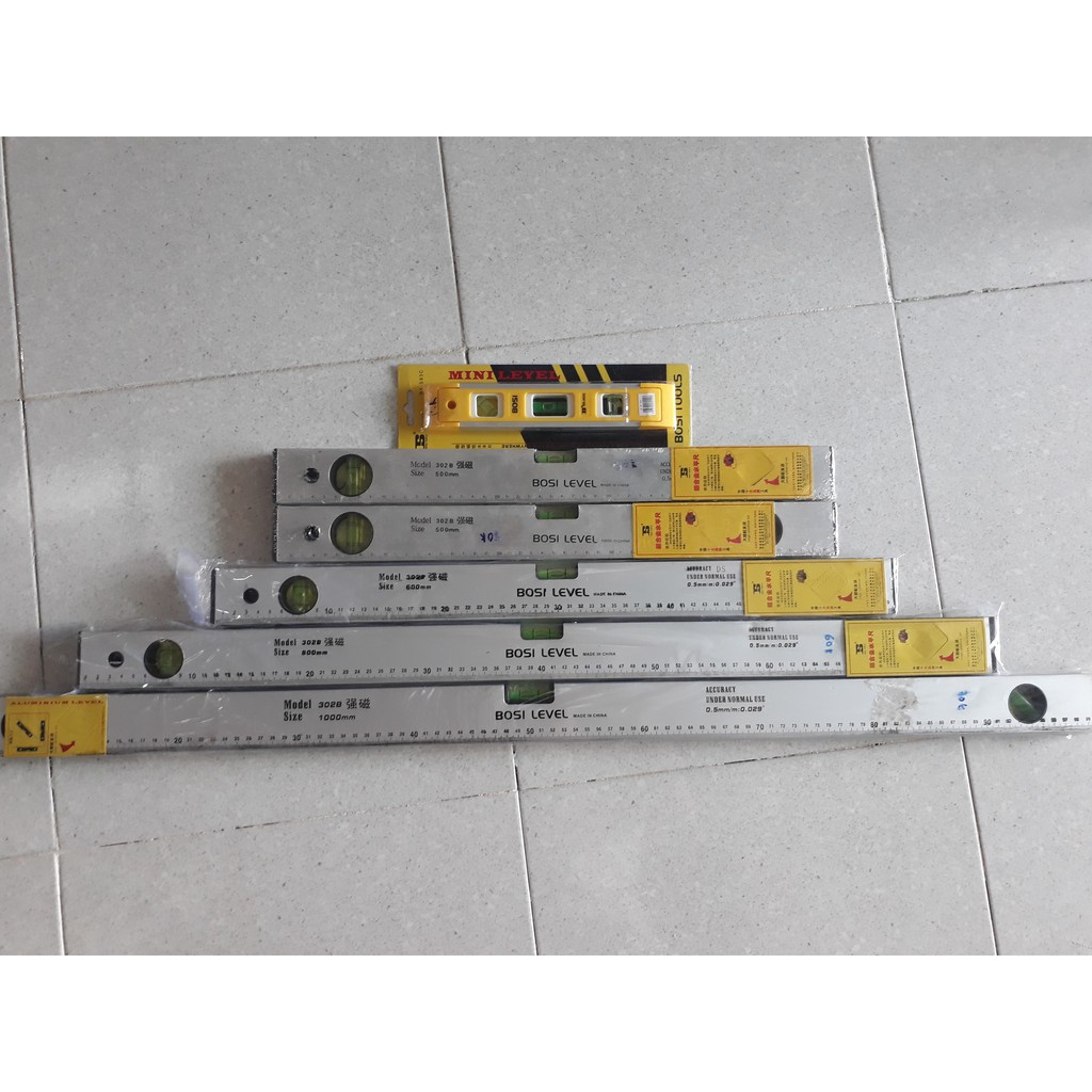 Thước Nivo thước thủy Bosi  thăng bằng giá rẻ