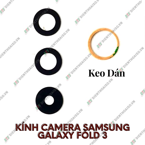 Kính camera samsung galaxy z fold 3 kèm keo dán