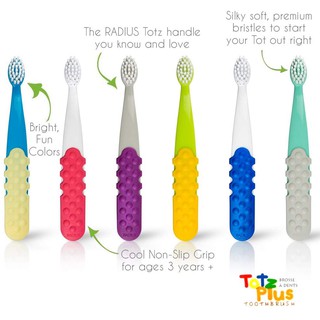 Bàn chải đánh răng Radius cho bé từ 3 tuổi