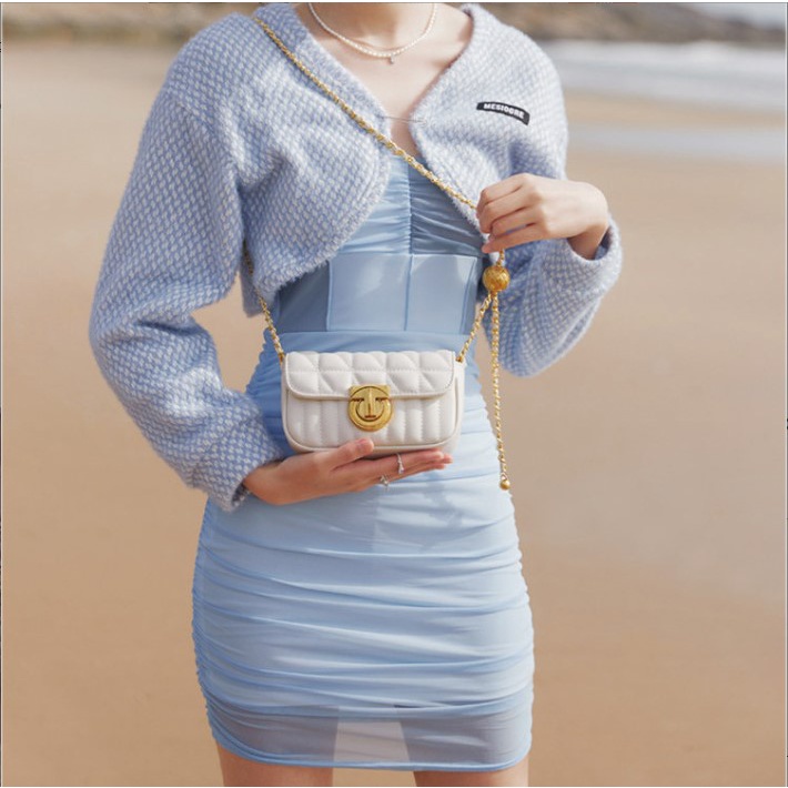 Túi xách nữ đeo chéo phong cách Hàn Quốc chất da mềm mịn tuyệt đẹp Capucha T185