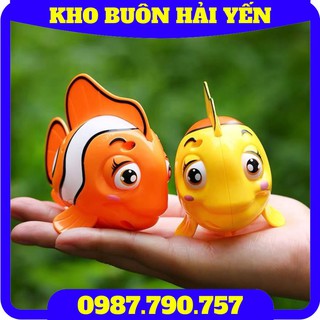 [Bé Thích Mê] Đồ chơi Cá Hề Nemo bơi bằng dây cót giúp bé chơi ngoan, mẹ dễ dàng tắm cho bé không lo bé quấy khóc