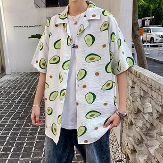 Áo sơ mi họa tiết unisex