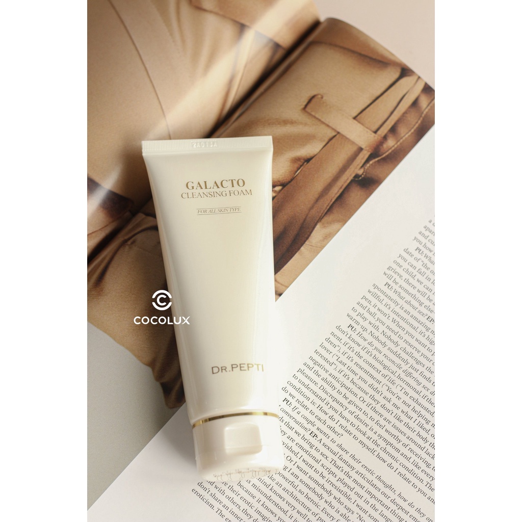Sữa rửa mặt Dr.Pepti+ Galacto Cleansing Foam 110ml Cocolux