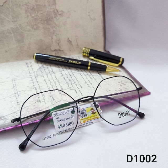 [CHÍNH HÃNG] Gọng Kính Nhật titan DRUBY D1002 Made In Japan