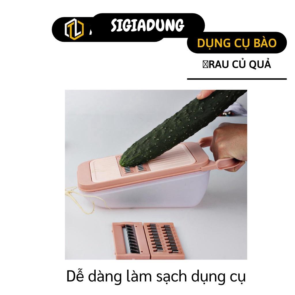 [SGD] Dụng Cụ Bào Rau Củ - Bàn Nạo, Bào Rau Củ Kèm Hộp Đựng, Có Tay Cầm Tiện Lợi 8780