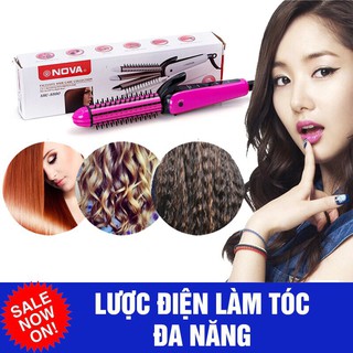 Lược Điện Tạo Kiểu Tóc 3 Trong 1 Nova